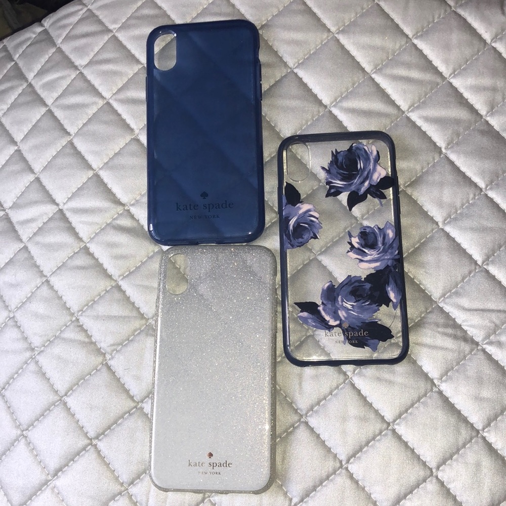 Kate spade iPhone 10 case bundle